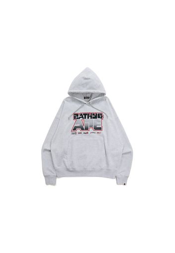 BAPE Graphic #1 Loose Fit Pullover Hoodie Gray