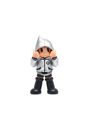 BAPE x Toyqube x Astro Boy Hoodie 10th Anniversary Figure Silver