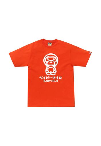 BAPE Brush Baby Milo Tee (SS23) Orange