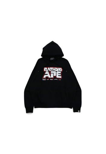 BAPE Graphic #1 Loose Fit Pullover Hoodie Black