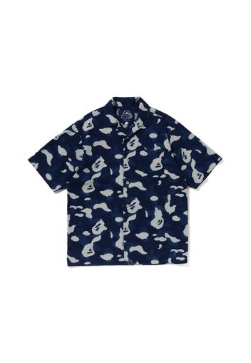 BAPE ABC Camo S/S Shirt Indigo