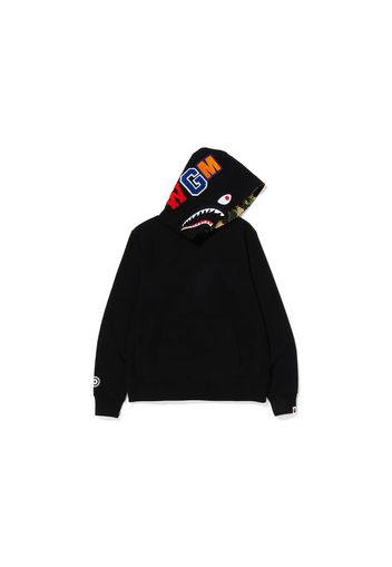 BAPE Shark Pullover Inside Camo Hoodie Black Green