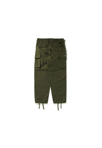 BAPE Military Wide Cargo Pants Olivedrab