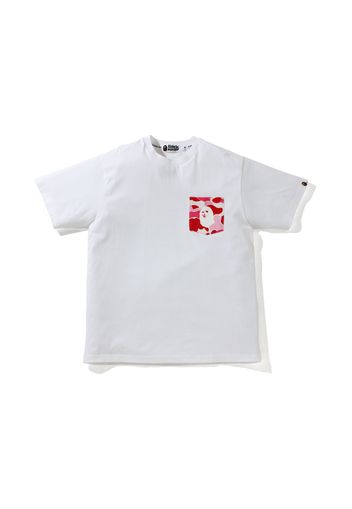 BAPE ABC Camo Pocket Tee White/Pink