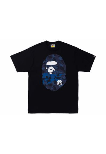 BAPE Sand Camo Big Ape Head Tee Black/Navy