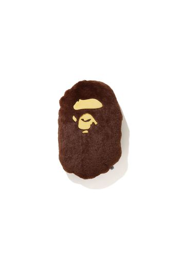 BAPE Ape Head Cushion Brown