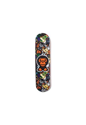 BAPE Kids 15th Anniversary Milo All Safari Skateboard Deck Multi