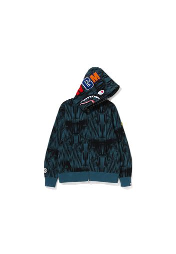 BAPE Speed Racer Shark Full Zip Hoodie Blue