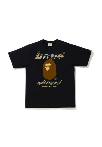 BAPE Sta Camo WGM Ape Head Tee Black/Yellow