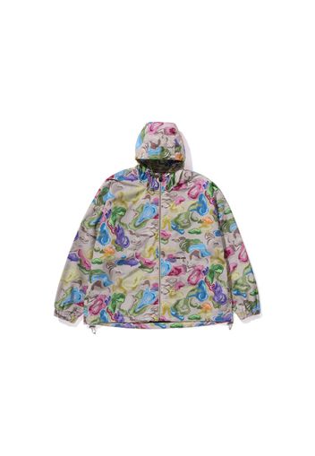 BAPE Art Camo Lightweight Hoodie Jacket Multi