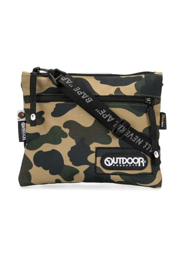 BAPE A Bathing Ape Bape x Outdoor Products 1st Camo Mini Shoulder Bag Yellow