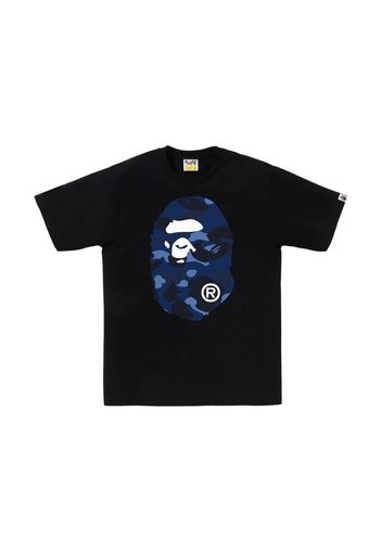 BAPE Color Camo Big Ape Head Tee Black/Navy