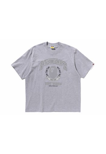 BAPE Bathing Ape Relaxed Fit Tee Gray