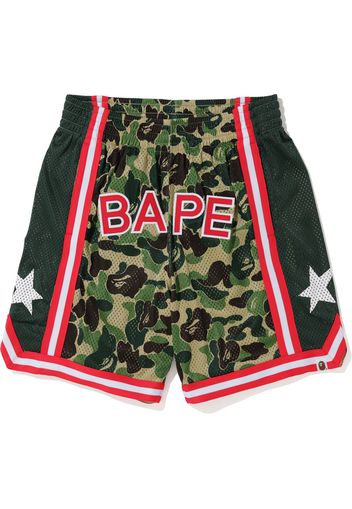 BAPE ABC Basketball Shorts Green