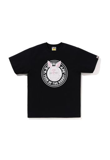 BAPE Year of the Rabbit Ape Head Tee (2023) Black