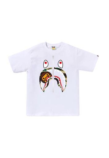 BAPE 1st Camo Milo Shark Tee White/Yellow