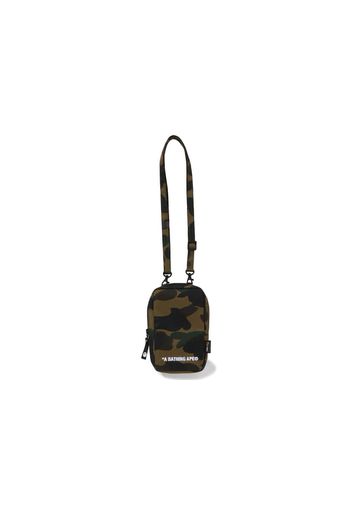 BAPE 1st Camo Cordura Phone Shoulder Bag Green