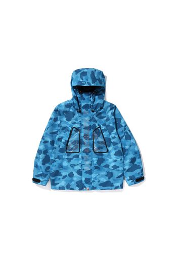 BAPE Honeycomb Camo Snowboard Jacket Blue