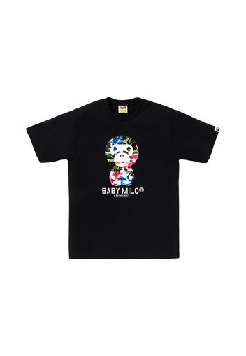 BAPE ABC Camo Crazy Baby Milo Tee Black