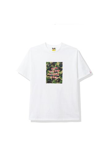 BAPE x Anti Social Social Club ABC Camo Box Tee White/Green