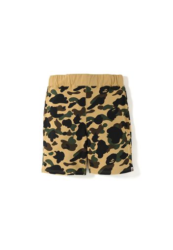 BAPE 1st Camo Sweat Shorts Yellow