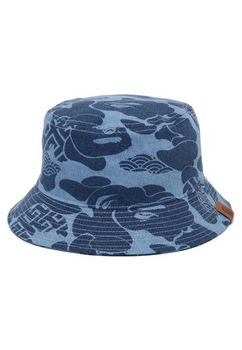 BAPE Asia Camo Denim Hat Indigo