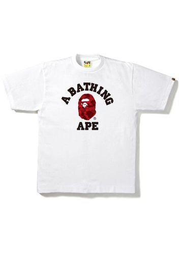 BAPE Color Camo College Tee White/Red