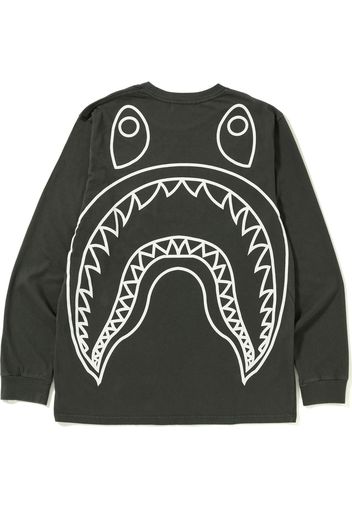 BAPE Big Shark Vintage L/S Tee Black