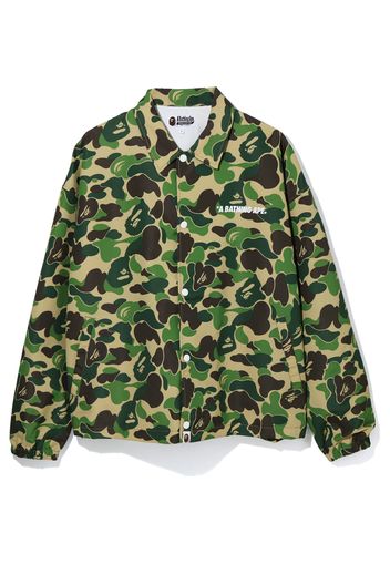 BAPE ABC Camo Relaxed Coach Jacket Green