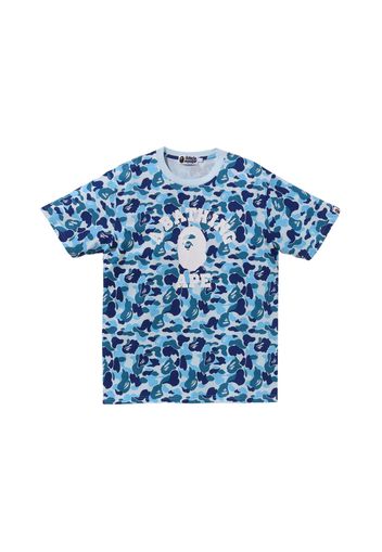 BAPE ABC Camo College Tee Blue