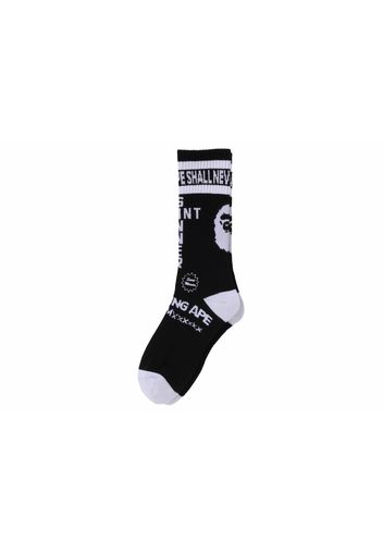 BAPE x Saint Mxxxxxx Socks Charcoal