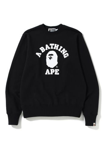 BAPE College Crewneck Black