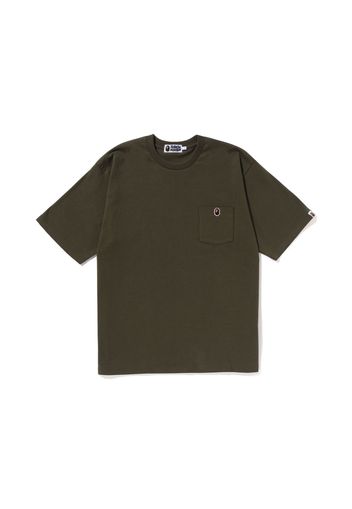 BAPE Ape Head One Point Relaxed Fit Pocket Tee (SS23) Olive Drab