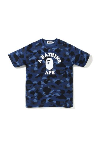 BAPE Color Camo College Tee (SS23) Navy