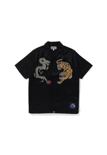 BAPE Japanese Motif Relaxed Fit S/S Shirt Black