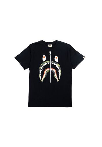 BAPE A Bathing Ape 1st Camo Shark Tee Black/Green