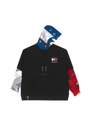 BAPE x Tommy Camo Hoodie Black Multi