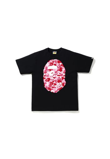 BAPE ABC Camo Big Ape Head Tee Black/Pink