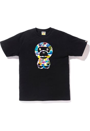 BAPE Multi Camo Big Baby Milo Tee (SS18) Black