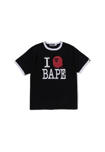 BAPE I Love BAPE Tee Black/White