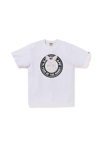 BAPE Year of the Rabbit Ape Head Tee (2023) White