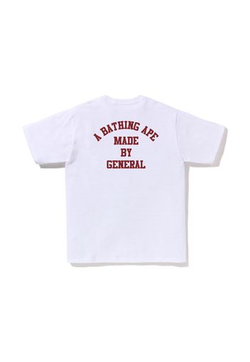 BAPE A Bathing Ape Lettered Tee White