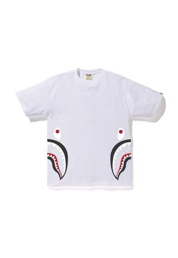 BAPE Side Shark Tee White/Black