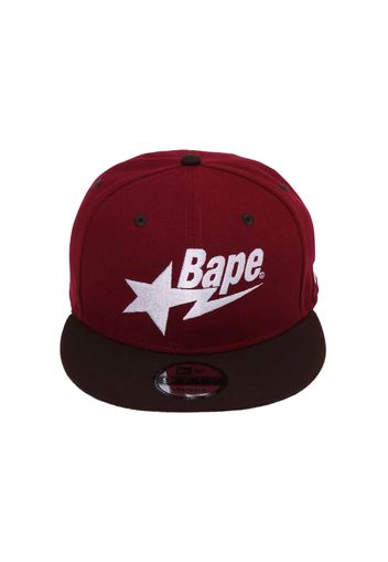 BAPE Bapesta New Era 9Fifty Cap Red
