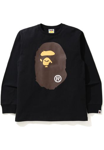 BAPE Big Ape Head L/S Tee Tee Black