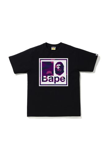 BAPE Color Camo Quadrangle Tee Black/Purple