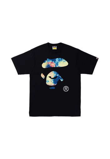 BAPE Tie Dye Ape Face Tee Black/Multi