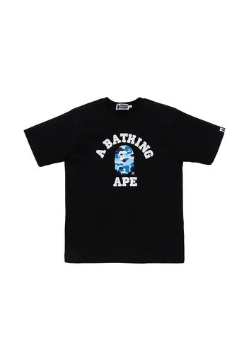 BAPE ABC Camo College Organic Cotton Tee Black/Blue