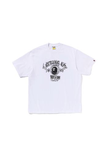 BAPE Layered College Relaxed Fit Tee White