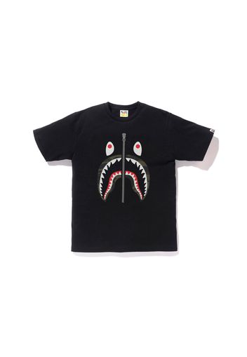 BAPE Reflector 1st Camo Shark Tee Black/Green